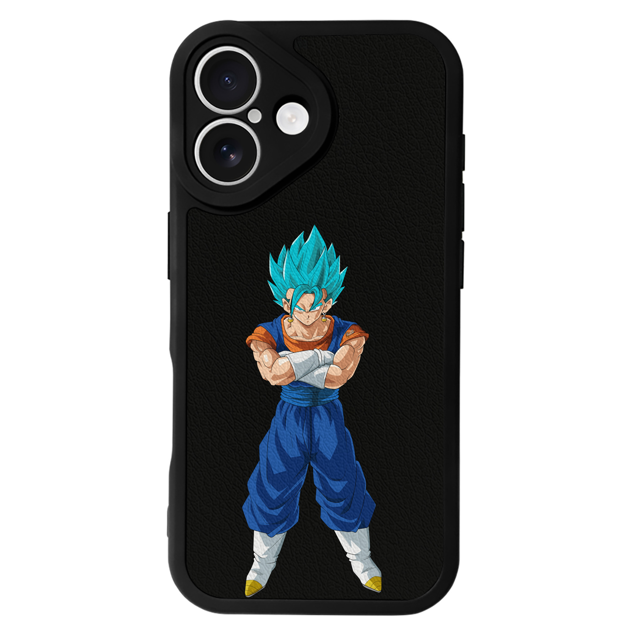 （画像用） ドラゴンボール ベジット DRAGON BALL Vegetto 【iPhone 16シリーズ対応】シリコンスマホケース（レザー調） 材質：シリコン
